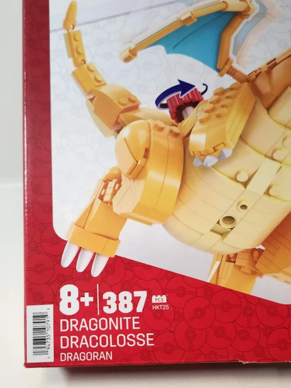 NEW Dragonite MEGA Pokémon Action Figure Building Toys Set LEGO COMPATIBLE 387 P